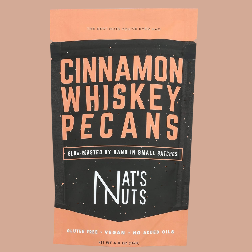 Nat's Nuts Cinnamon Whiskey Pecans